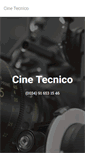 Mobile Screenshot of cinetecnico.com